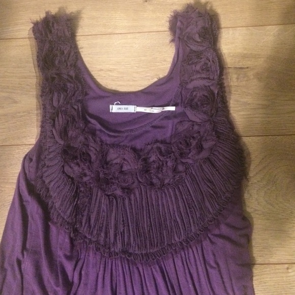 Urban outfitters purple rose bubble tunic, XS
