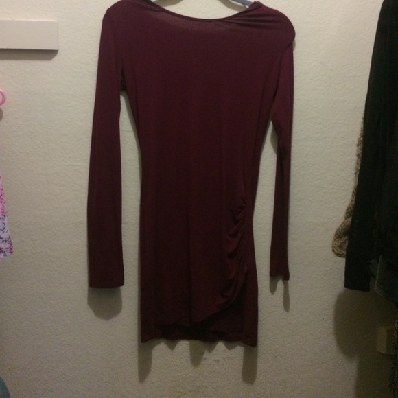 Maroon dress