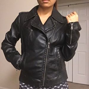 Black Leather Jacket Express