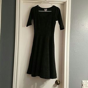 Lularoe Nicole xs quilted with floral pattern