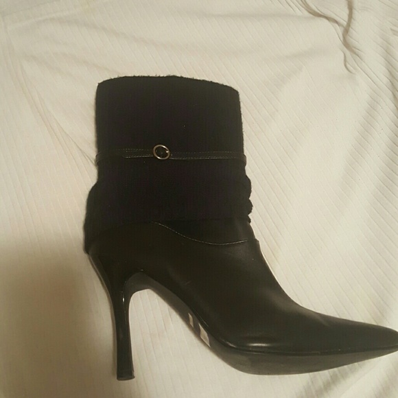Black boot heels