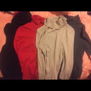 Bundle of Gap & Banana Republic turtlenecks