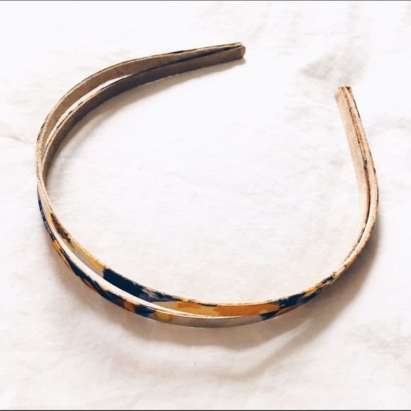 J.Crew Bright Floral Double Headband