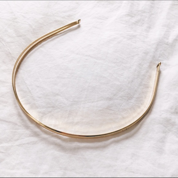 J.Crew Metallic Double Headband