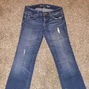 American eagle destroyed jeans