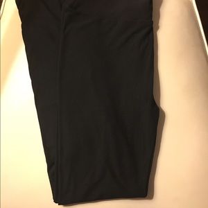 Lularoe black leggings-one size, never worn