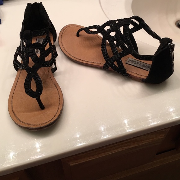 Not Rated Other - Black jeweled Gladiators 💖