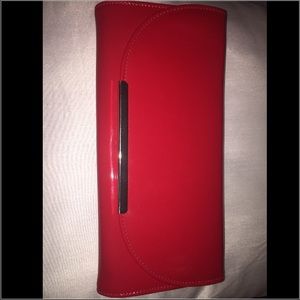 Red aldo clutch