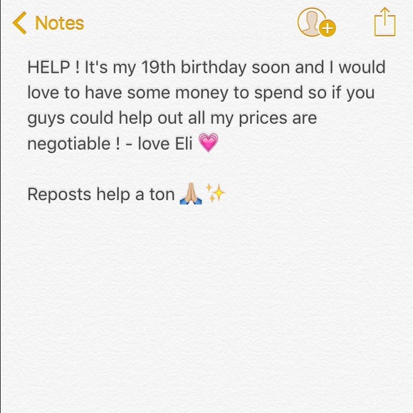 Would love some help for my birthday <3 - Picture 1 of 1