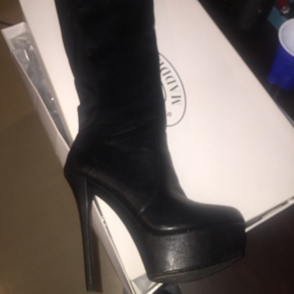 Over the Knee length Steve Madden heels