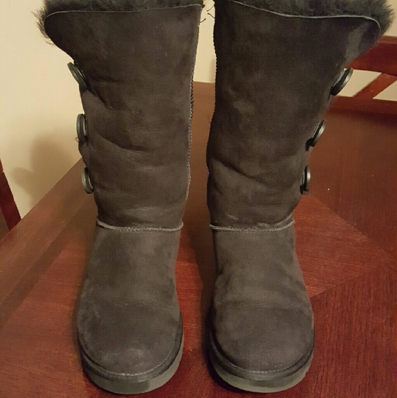 black faux fur ugg boots black faux fur ugg boots
