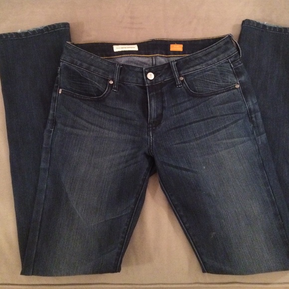 Pilcro and the Letterpress low rise straight jeans