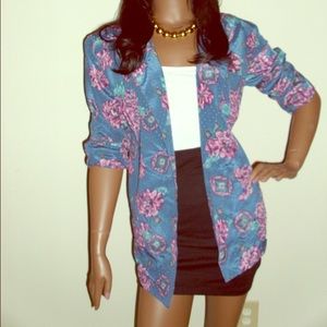 Floral Blazer
