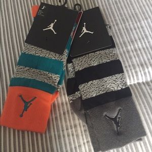 Jordan Brand Men's Socks two pairs NEW with Tags