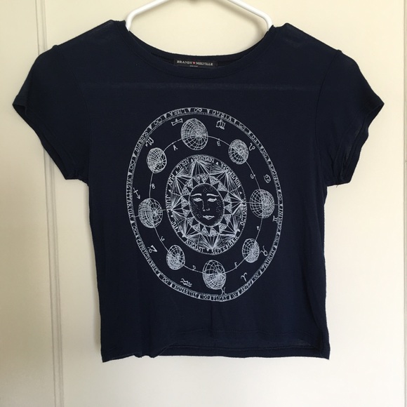 Brandy Melville Moon Phase Tee