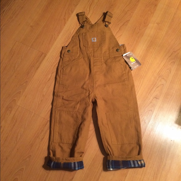 NWT Toddler carhartt overalls 3T