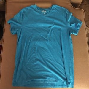 Light blue v neck