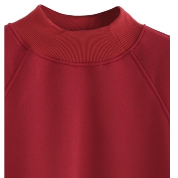 NWOT mock neck sweatshirt - Picture 2 of 2