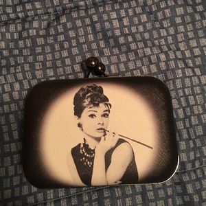 Audrey Hepburn clutch