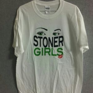 Stoner girls T shirt, 100% cotton