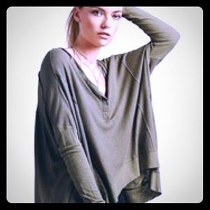 Free People Benedict Canyon Thermal Tee