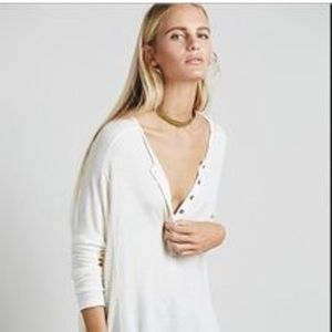 Free People Benedict Canyon Thermal Tee