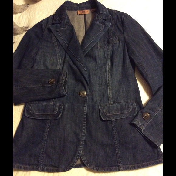 dana buchman denim jacket