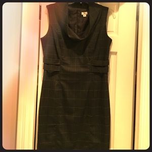 Black and brown dress