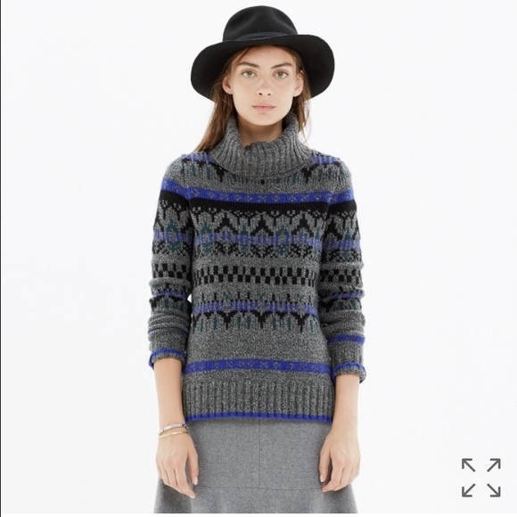 Madewell iceblock turtleneck sweater - Picture 1 of 2