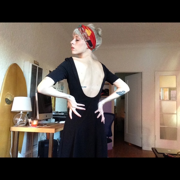Lil Black, Backless Dress