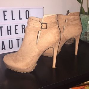 Forever 21 Ankle Bootie Heels