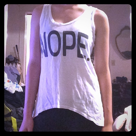 Nope tank from Nordstroms