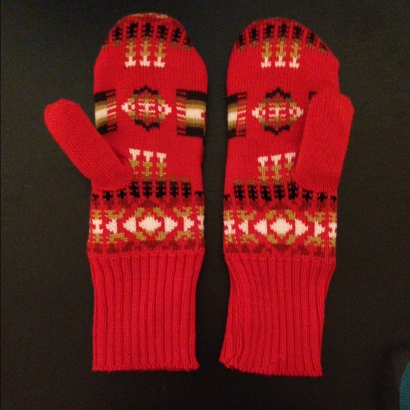 Pendleton lined mittens