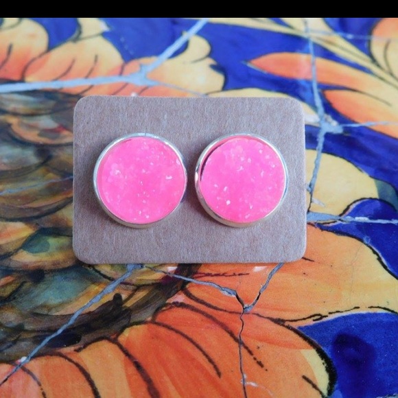 Druzy earrings