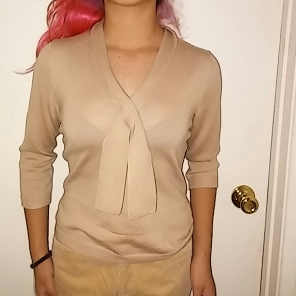 3/4ths Nude Top