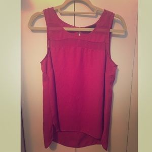 Fuschia tank top