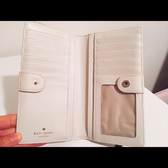 kate spade new york stacy continental black wallet - Picture 2 of 3