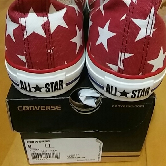 Converse Unisex M 9, W 11 - Picture 3 of 4
