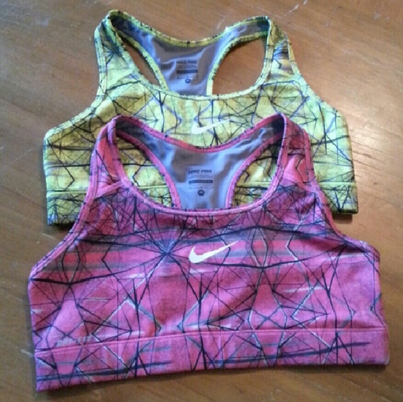 2 Nike Pro Victory Sports Bras