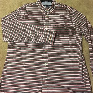 Tommy Hilfiger classic fit striped button down