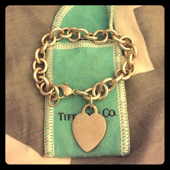 Tiffany 925 heart bracelet