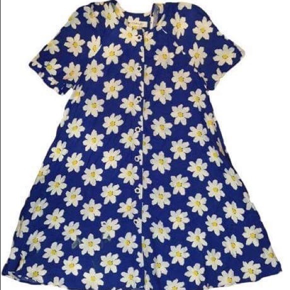 80's Floral Ms Chaus Dress-Size 10