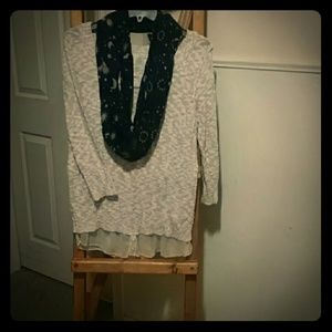 Beautiful cream Meurices sweater.