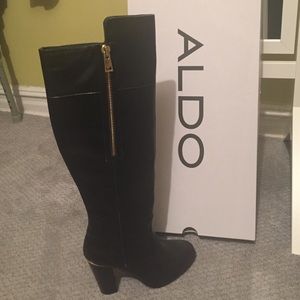 ALDO tall leather boot! Brand New!