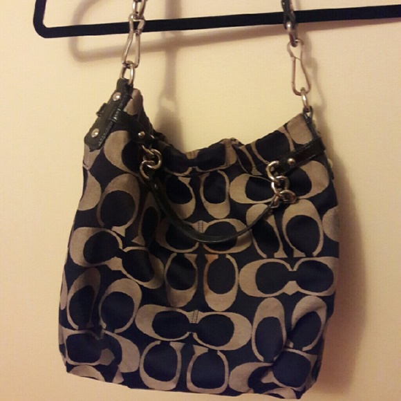 ❗ Black Coach shoulder bag