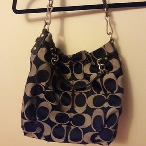 ❗ Black Coach shoulder bag