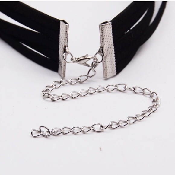 Suede Choker Necklace - Picture 2 of 3