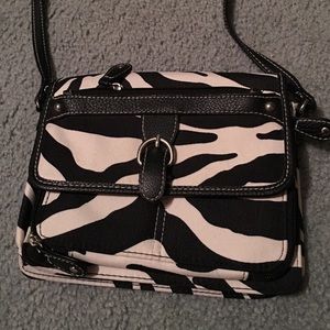 Zebra print Purse