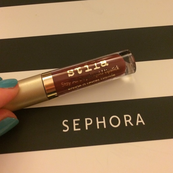 Stila stay all day travel liquid lipstick in ricco