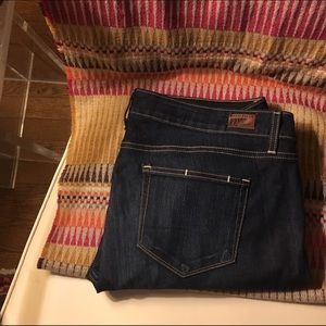 Paige jeans, dark blue, size 32